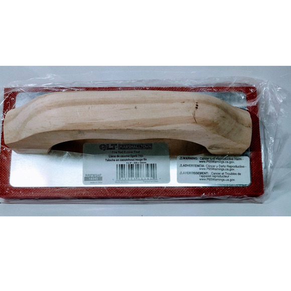 QLT by Marshalltown Fine Red Rubber Float0 - Picture 4 of 4